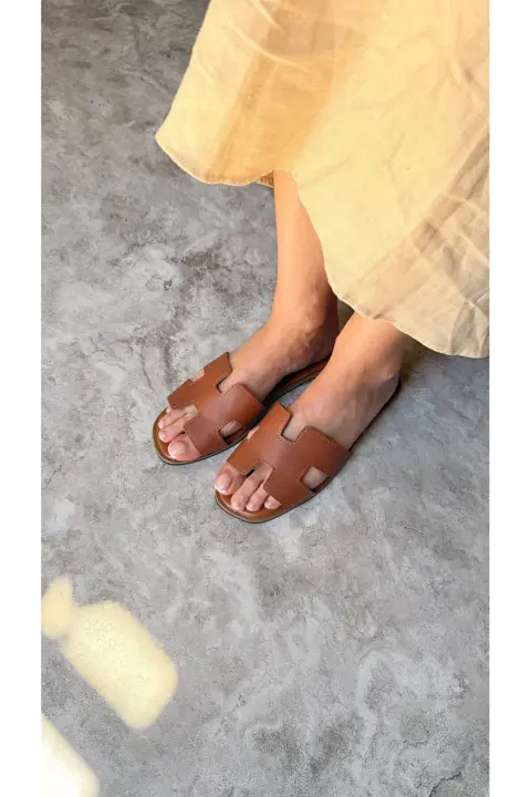 Mela Kadın Siyah Terlik