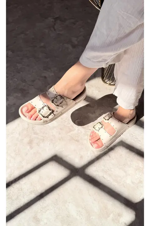 Summer Anatomik Kadın Siyah Terlik