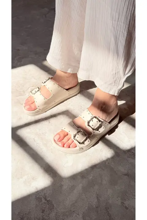 Summer Anatomik Kadın Siyah Terlik
