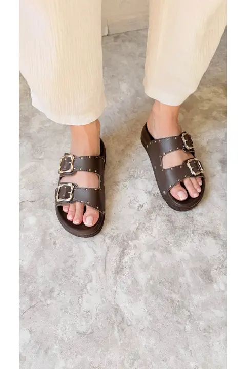 Summer Anatomik Kadın Siyah Terlik