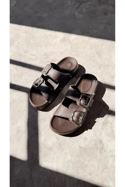 Summer Anatomik Kadın Siyah Terlik