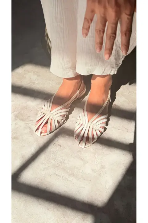 Snopi Kadın Topuklu Kahve Terlik